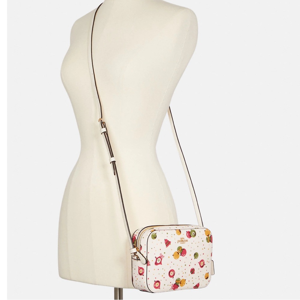 Mini Camera Bag With Ornament Print 🔮